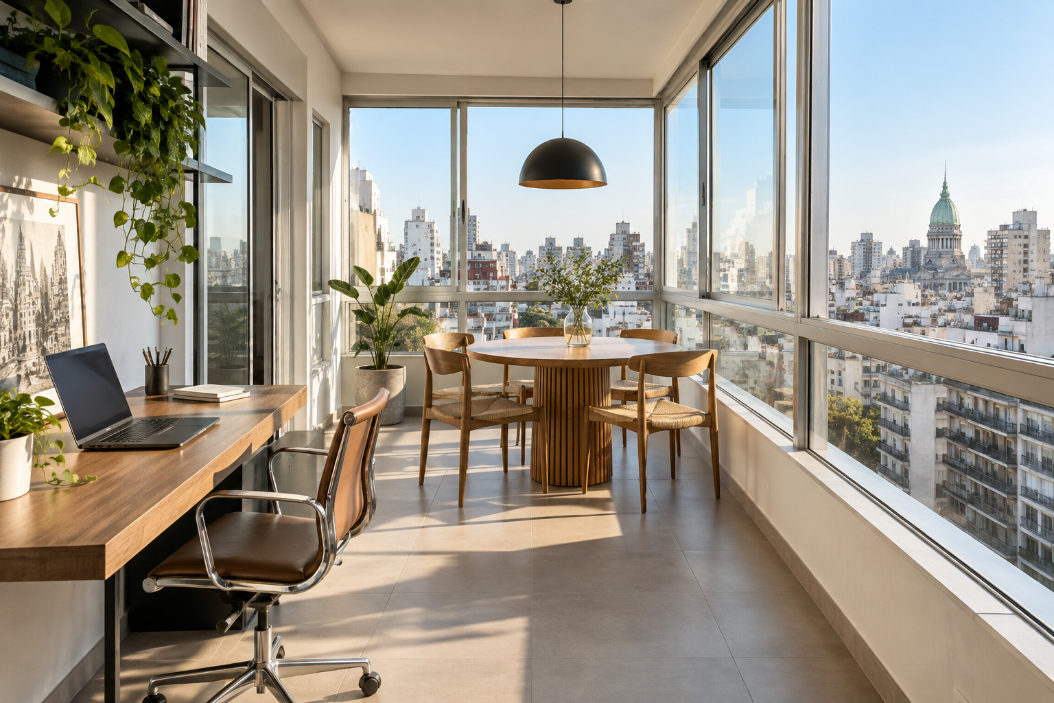 Interior remodelado con terminaciones contemporáneas