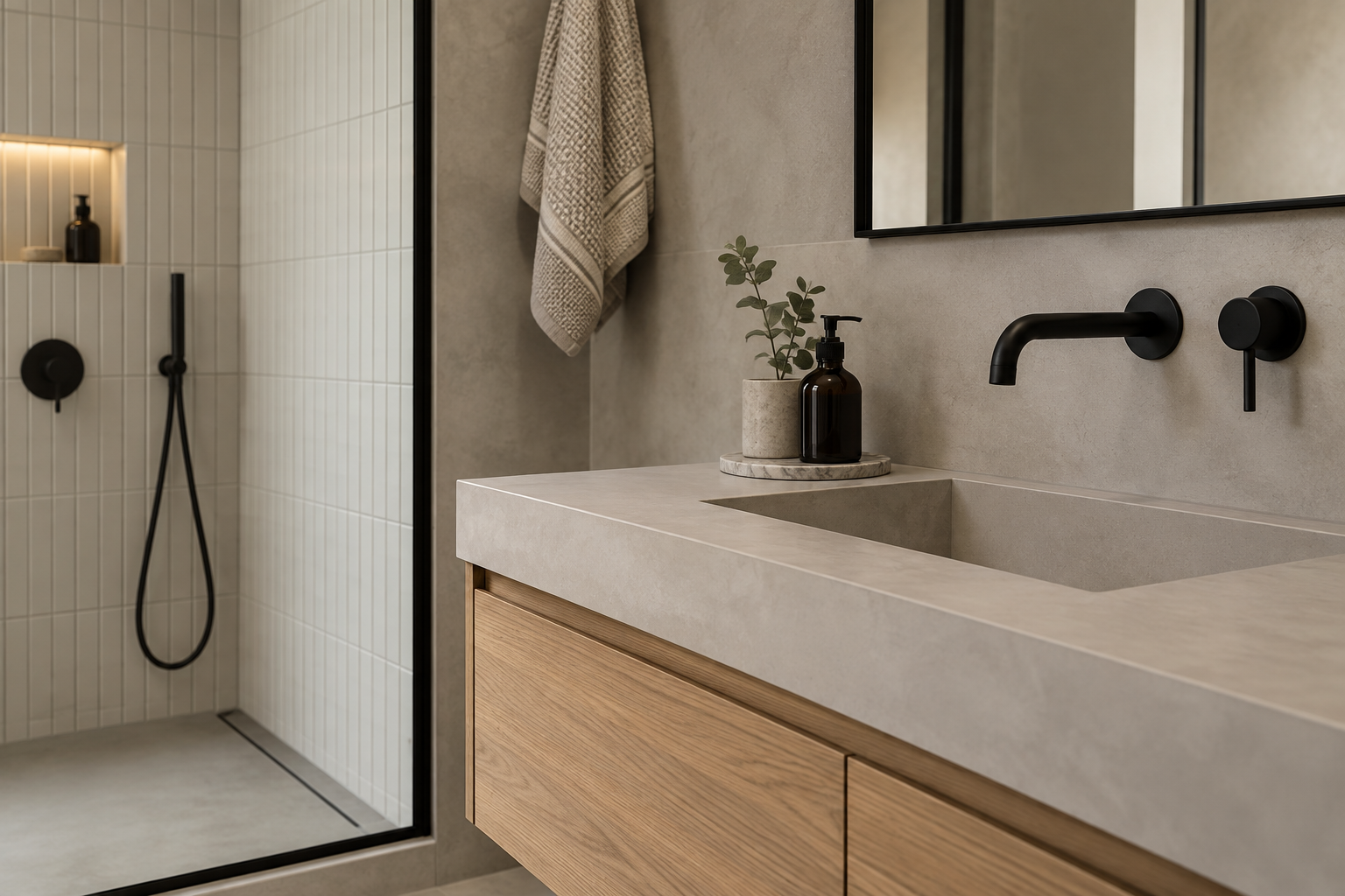 Interior remodelado con terminaciones contemporáneas